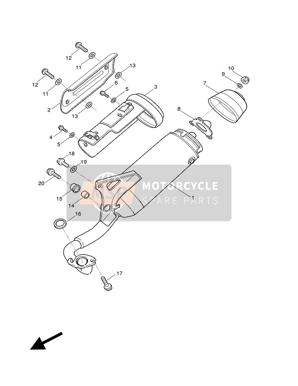 4VPE475M0000, Pipe, 9, Yamaha, 1